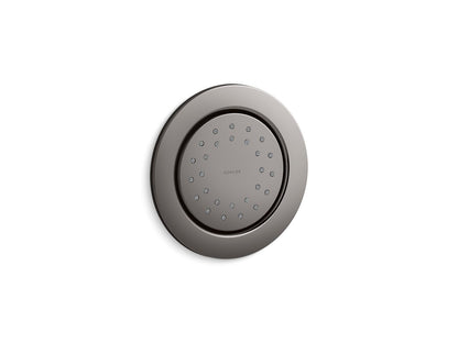 KOHLER K-8013-AK-TT WaterTile Round 27-nozzle single-function body spray, 2.0 gpm - Vibrant Titanium