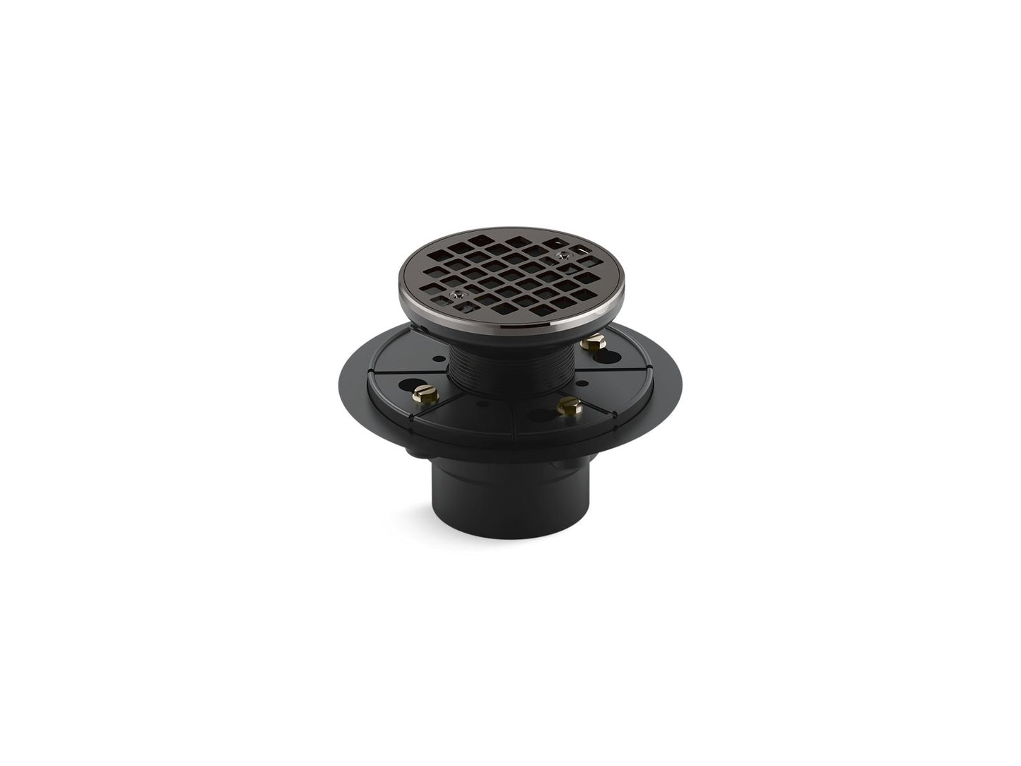 KOHLER K-9135-TT Clearflo Round Design Tile-In Shower Drain In Vibrant Titanium