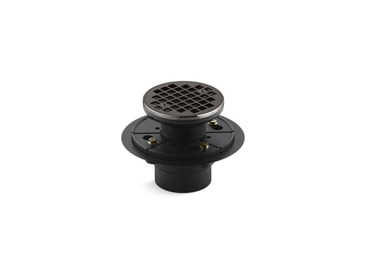 KOHLER K-9135-TT Clearflo Round Design Tile-In Shower Drain In Vibrant Titanium