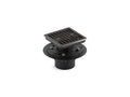 KOHLER K-9136-TT Clearflo Square Design Tile-In Shower Drain - Vibrant Titanium
