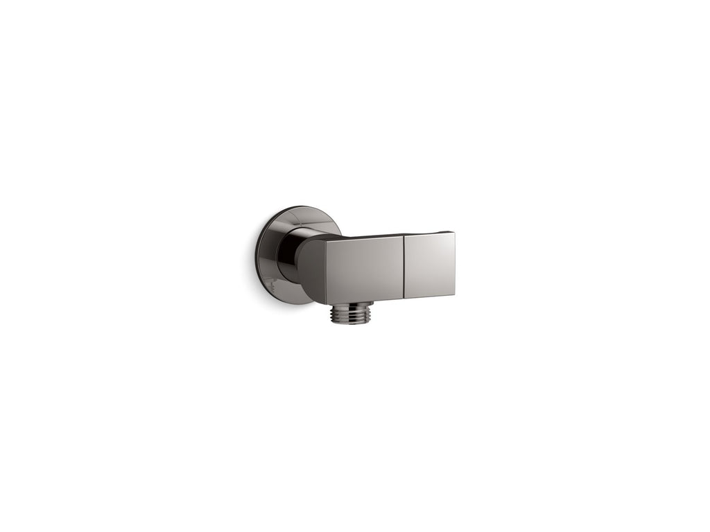 KOHLER K-98354-TT Exhale Wall-Mount Handshower Holder With Supply Elbow And Check Valve - Vibrant Titanium