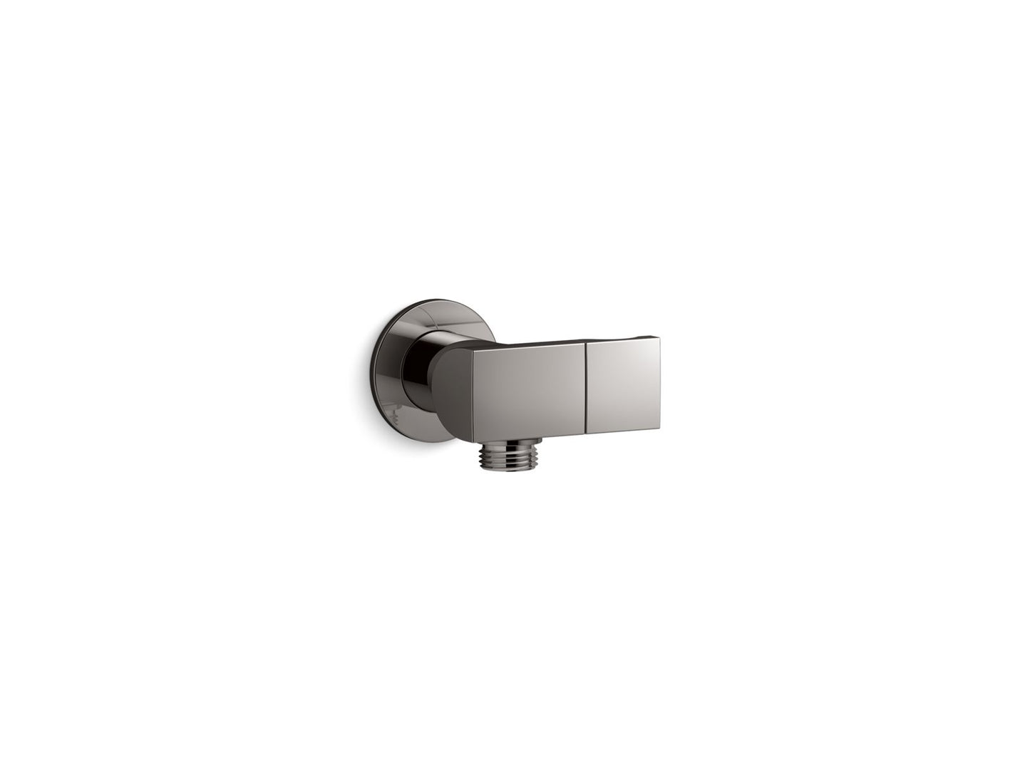 KOHLER K-98354-TT Exhale Wall-mount handshower holder with supply elbow and check valve - Vibrant Titanium