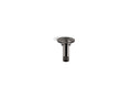 KOHLER K-7396-TT 3" Ceiling-Mount Single-Function Rainhead Arm And Flange - Vibrant Titanium