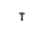 KOHLER K-7396-TT 3" Ceiling-Mount Single-Function Rainhead Arm And Flange - Vibrant Titanium