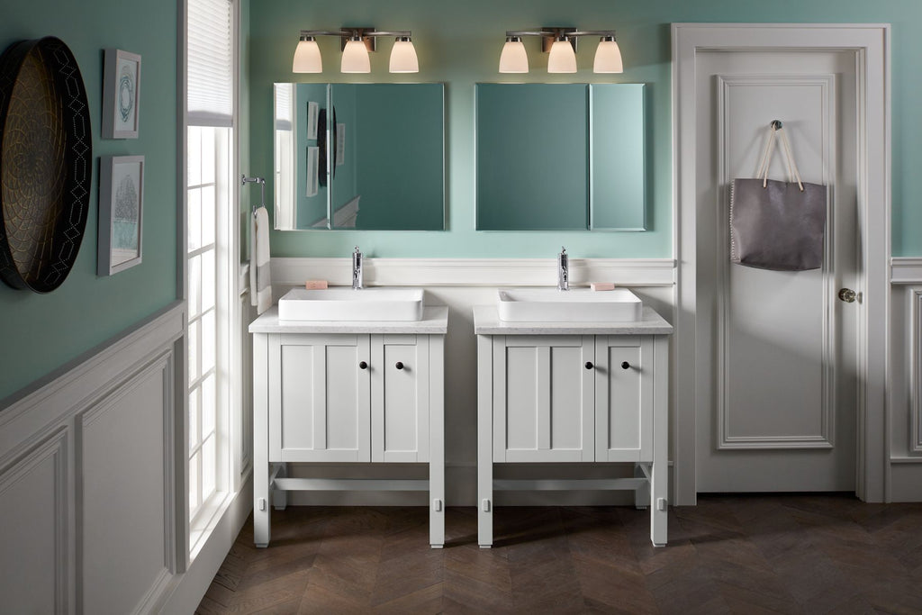 KOHLER K-2660-1-42 Vox 23" Rectangular Vessel Bathroom Sink - Aspen Green
