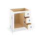 KOHLER K-99530-LGR-1WA Poplin 30" Bathroom Vanity Cabinet In Linen White