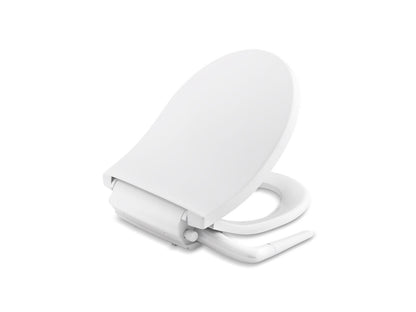 KOHLER K-76923-0 PureWash M250 Quiet-Close round-front manual bidet toilet seat - White