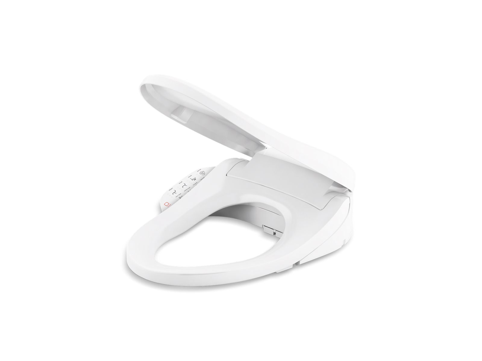 KOHLER K-8298-0 Purewash E590 Elongated Bidet Toilet Seat In White