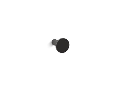 KOHLER K-14484-BL Purist Cabinet knob - Matte Black