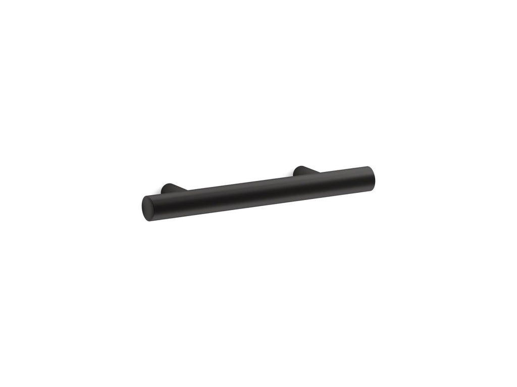 KOHLER K-14485-BL Purist 3" Cabinet Pull - Matte Black