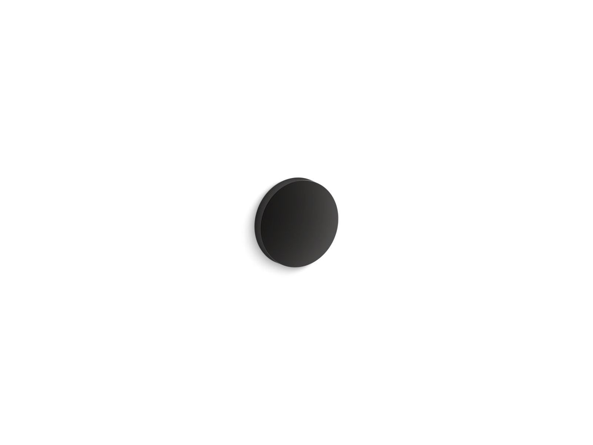 KOHLER K-4061-BL Escale Bathroom Sink Overflow Caps - Matte Black