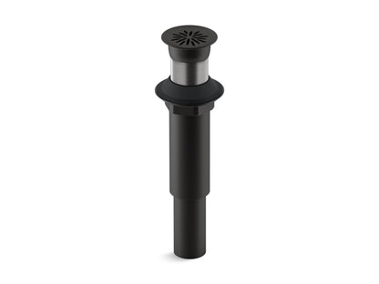 KOHLER K-7107-BL Decorative grid drain without overflow - Matte Black
