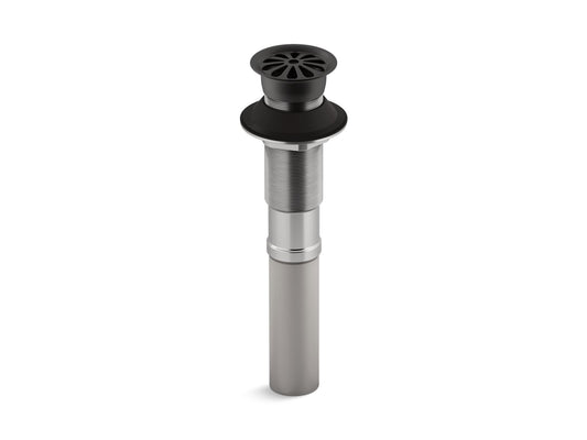 KOHLER K-7129-BL Bathroom sink grid drain without overflow - Matte Black