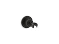 KOHLER K-975-BL Stillness Adjustable Wall-Mount Holder - Matte Black