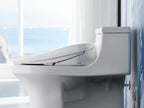 KOHLER K-8298-CR-0 Purewash E820 Elongated Bidet Toilet Seat With Remote Control - White