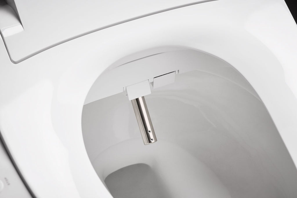 KOHLER K-8298-96 Purewash E590 Elongated Bidet Toilet Seat - Biscuit