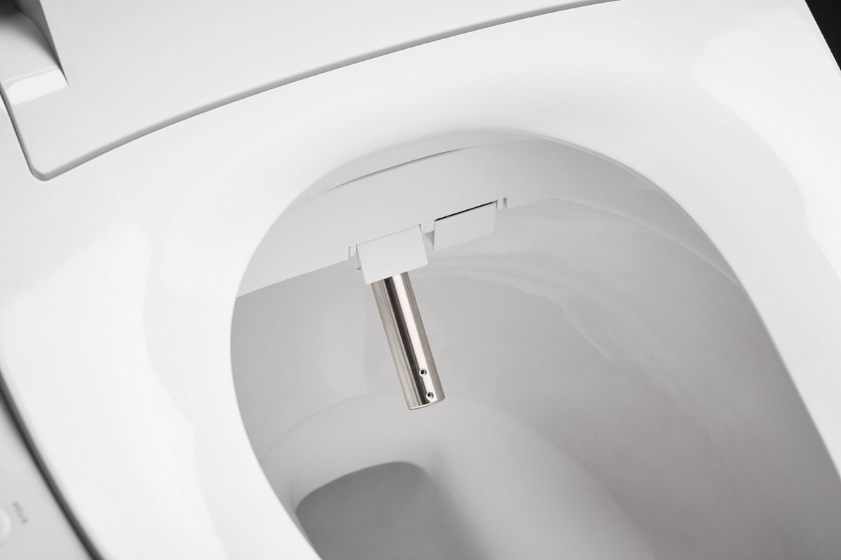 KOHLER K-8298-96 Purewash E590 Elongated Bidet Toilet Seat - Biscuit