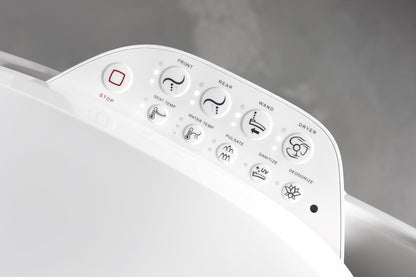 KOHLER K-8298-0 PureWash E590 Elongated bidet toilet seat - White