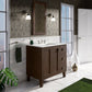 KOHLER K-99533-LGR-1WB Poplin 36" Bathroom Vanity Cabinet In Claret Suede