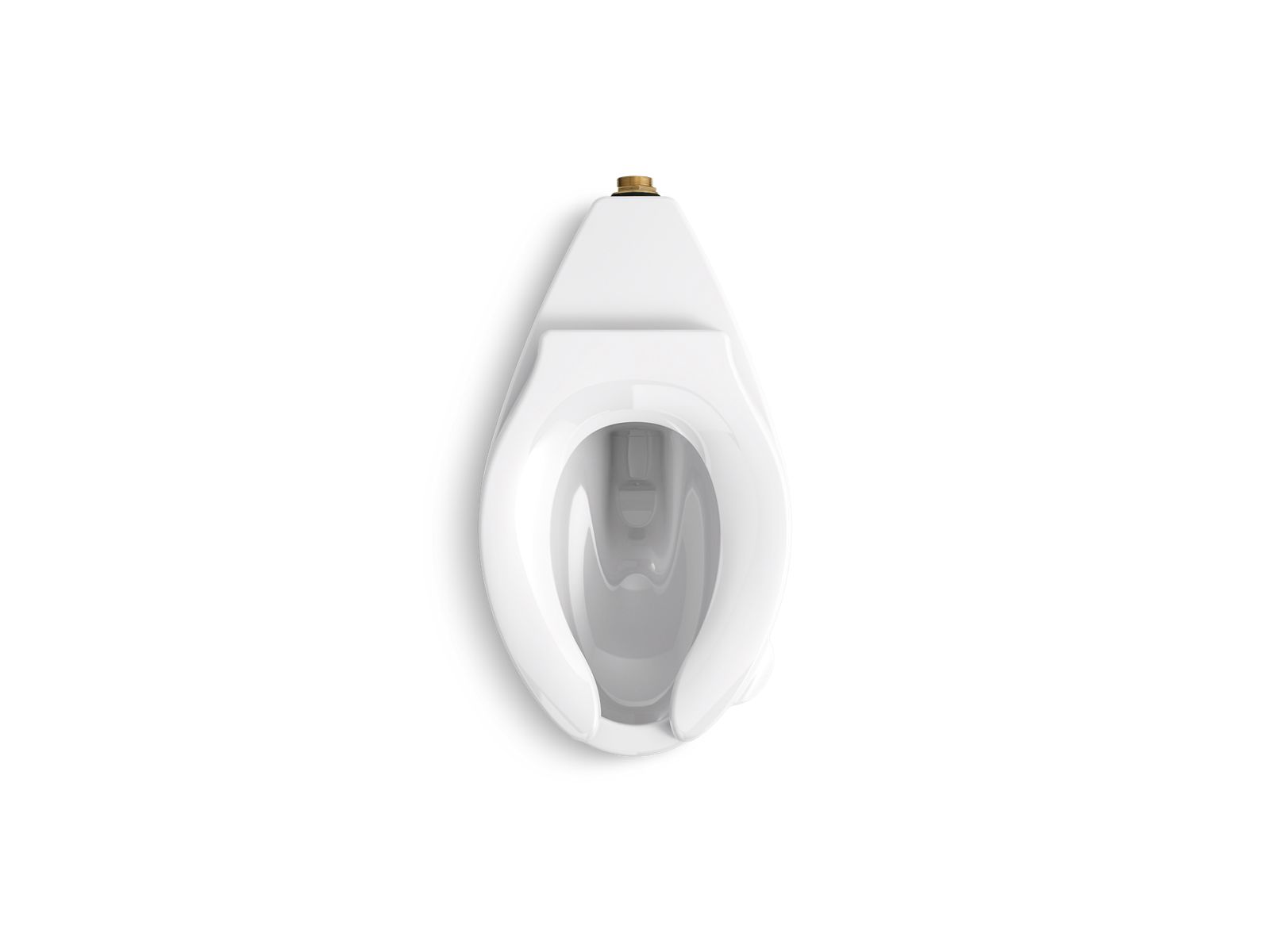 KOHLER K-96058-SS-0 Highcliff Ultra Antimicrobial Toilet Bowl With Rear Spud - White