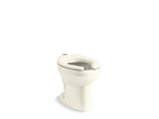 KOHLER K-96053-96 Wellcomme Ultra Floor-Mount Top Spud Flushometer Bowl - Biscuit