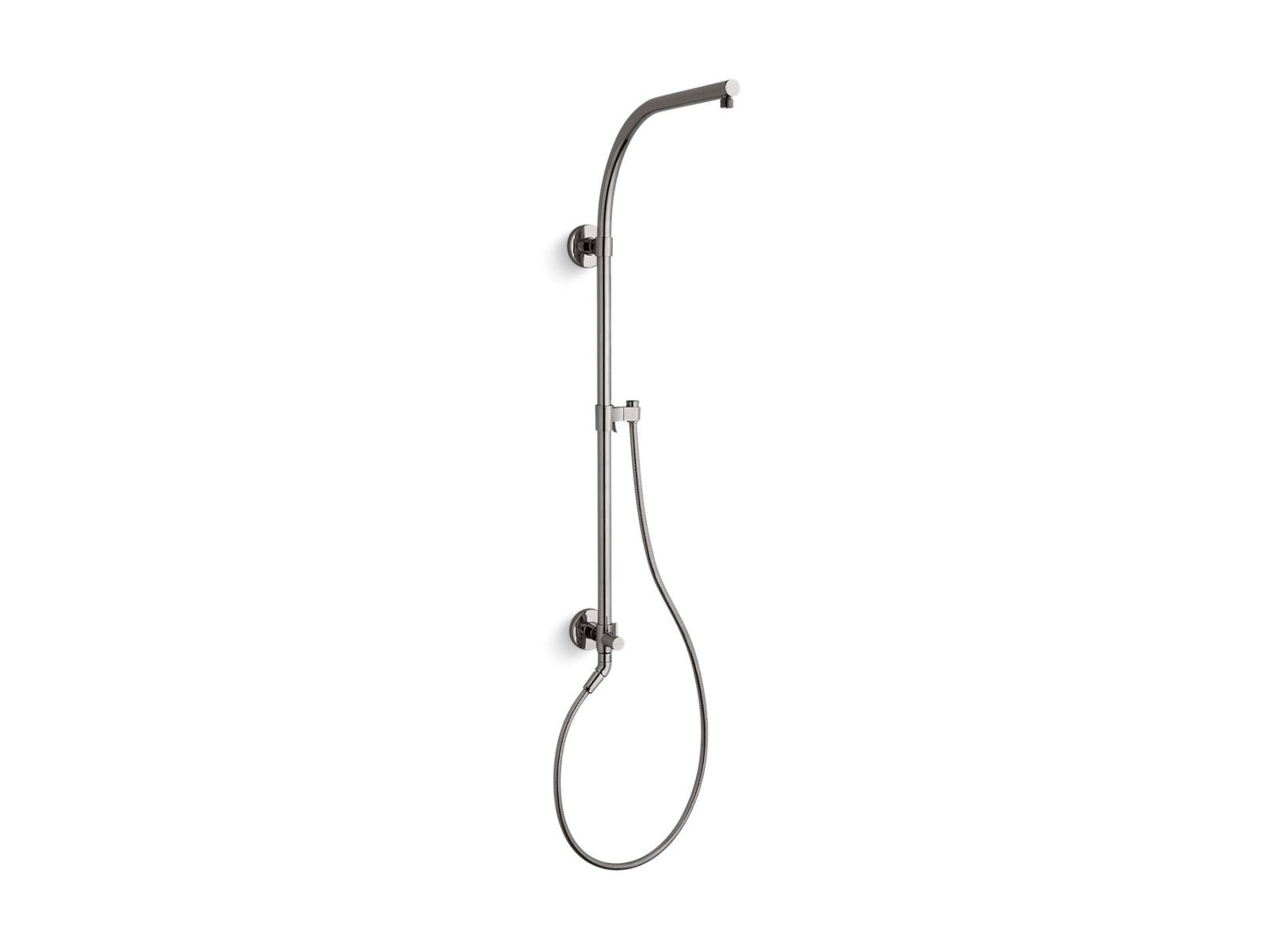 KOHLER K-45209-TT Hydrorail-R Arch Bath/Shower Column In Vibrant Titanium