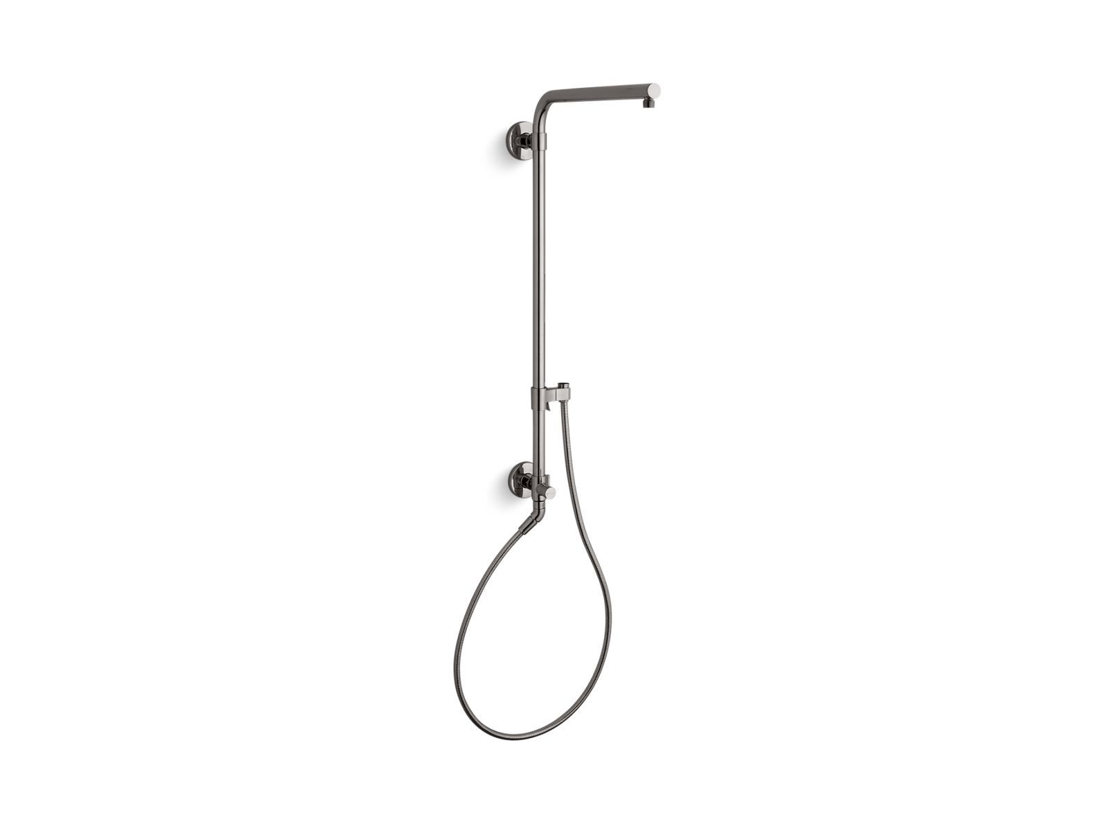 KOHLER K-45210-TT Hydrorail-R Beam Shower Column For Rainhead And Handshower - Vibrant Titanium