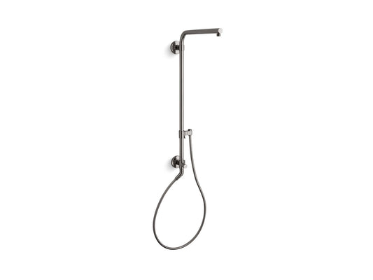 KOHLER K-45210-TT HydroRail-R Beam shower column for rainhead and handshower - Vibrant Titanium