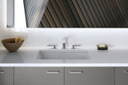 KOHLER K-2215-7 Ladena 23-1/4" Rectangular Undermount Bathroom Sink - Black Black