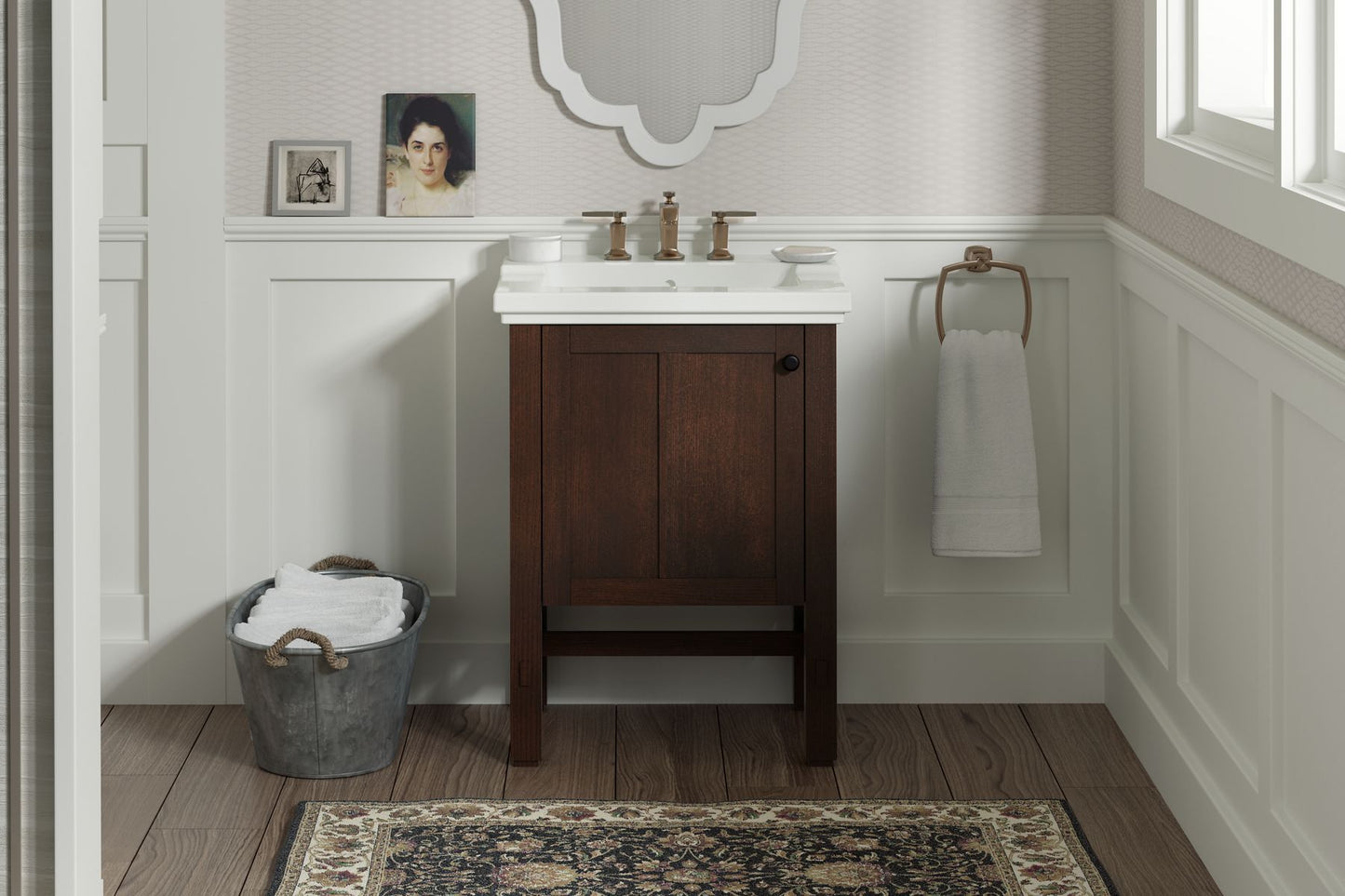 KOHLER K-2604-F69 Tresham 24" Bathroom Vanity Cabinet In Woodland