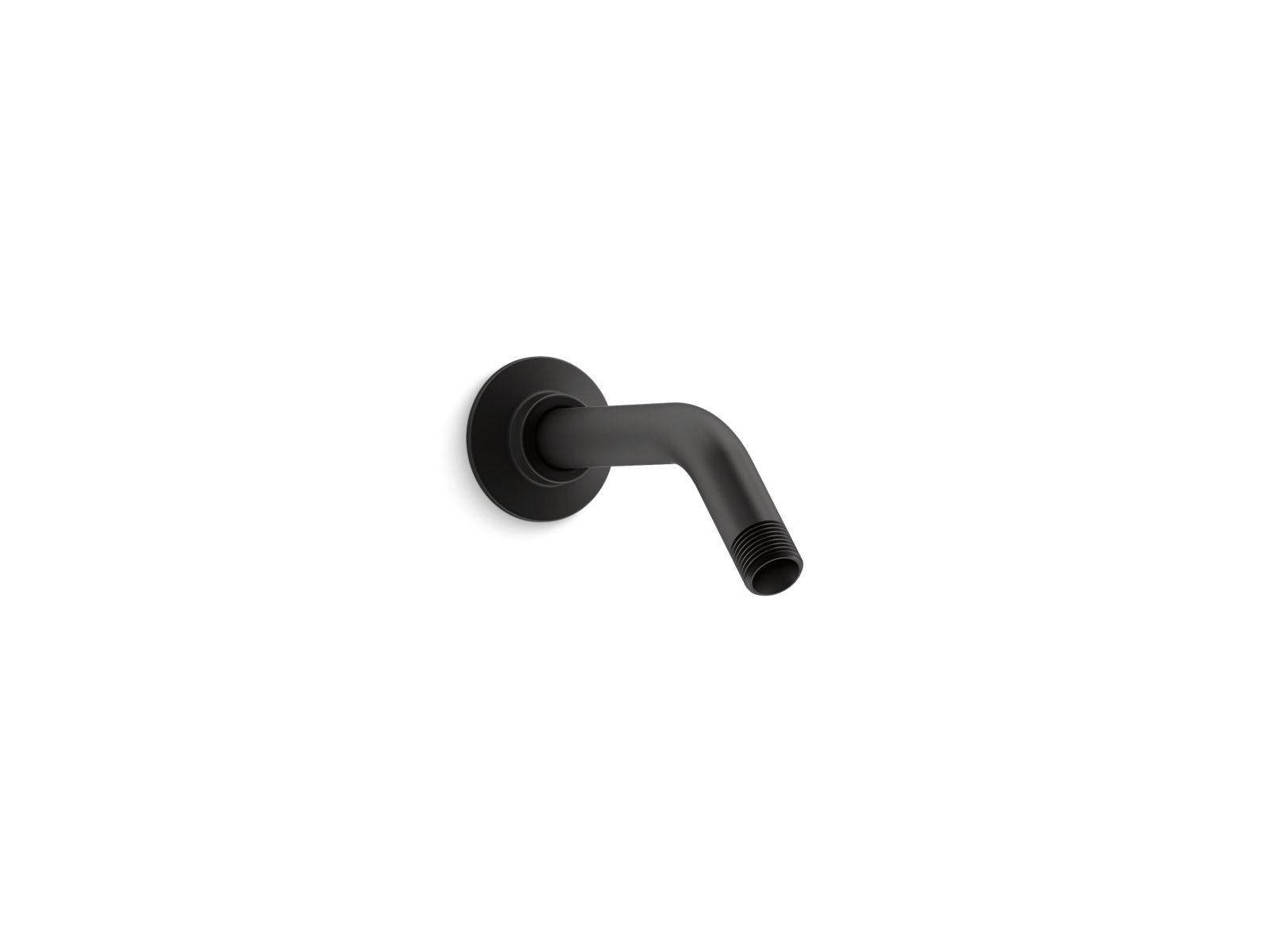 KOHLER K-7397-BL MasterShower Shower arm and flange,7-1/2" long - Matte Black
