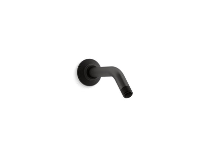 KOHLER K-7397-BL MasterShower Shower arm and flange,7-1/2" long - Matte Black