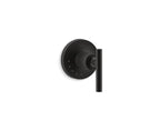 KOHLER K-T14490-4-BL Purist Mastershower Volume Control Valve Trim With Lever Handle - Matte Black