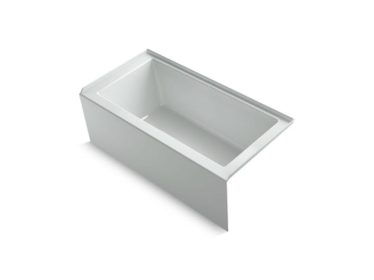 KOHLER K-1956-RA-95 Underscore 60" X 30" Alcove Bath Right Drain In Ice Grey