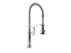 KOHLER K-77515-CP Tournant Semi-Professional Kitchen Sink Faucet With Three-Function Sprayhead - Polished Chrome