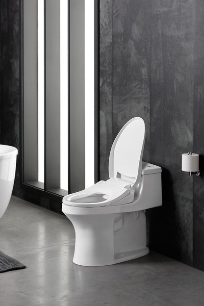 KOHLER K-18751-0 Purewash E525 Elongated Bidet Toilet Seat - White