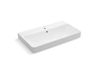 KOHLER K-2749-1-7 Vox 35-1/2" Rectangular Vessel Bathroom Sink - Black Black