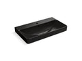 KOHLER K-2749-1-7 Vox 35-1/2" Rectangular Vessel Bathroom Sink - Black Black