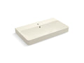 KOHLER K-2749-1-96 Vox 35-1/2" Rectangular Vessel Bathroom Sink - Biscuit