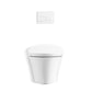 KOHLER K-5402-0 Veil One-Piece Elongated Smart Toilet, Dual-Flush In White