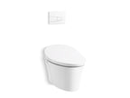 KOHLER K-5402-0 Veil One-Piece Elongated Smart Toilet, Dual-Flush - White