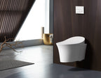 KOHLER K-5402-0 Veil One-Piece Elongated Smart Toilet, Dual-Flush - White