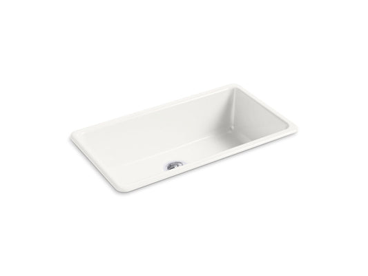 KOHLER K-5707-FF Iron/Tones 33" Top-/Undermount Single-Bowl Kitchen Sink In Sea Salt