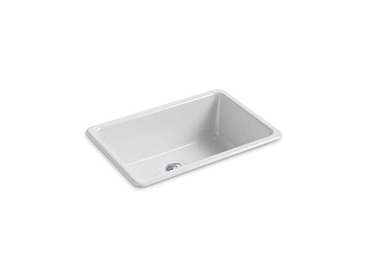 KOHLER K-5708-95 Iron/Tones 27" Top-/Undermount Single-Bowl Kitchen Sink In Ice Grey