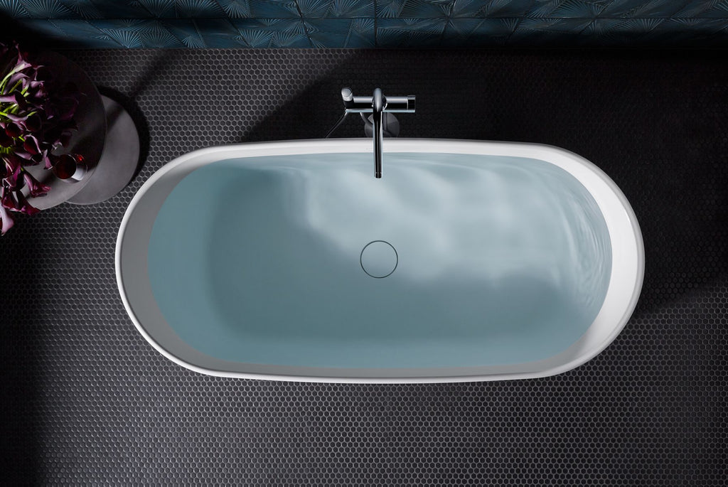 KOHLER K-8336-0 Ceric 65" X 31" Freestanding Bath - White