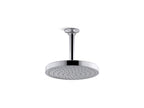 KOHLER K-76464-Y-CP Awaken 8" Single-Function Rainhead, 2.5 Gpm - Polished Chrome