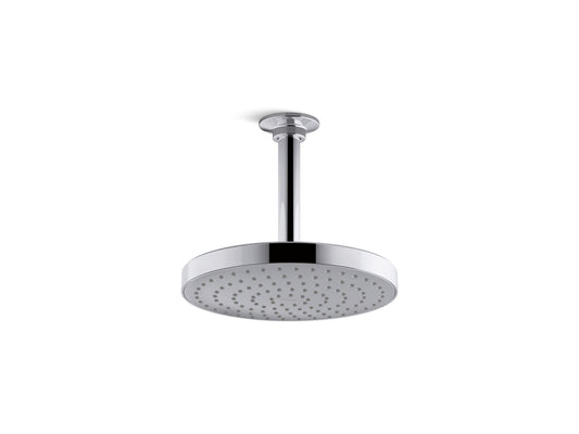 KOHLER K-76464-G-CP Awaken 8" single-function rainhead, 1.75 gpm - Polished Chrome
