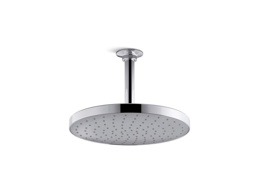 KOHLER K-76465-G-BN Awaken 10" Single-Function Rainhead, 1.75 Gpm - Vibrant Brushed Nickel