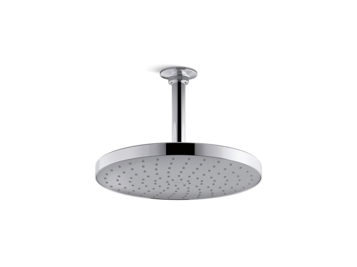 KOHLER K-76465-G-BN Awaken 10" Single-Function Rainhead, 1.75 Gpm - Vibrant Brushed Nickel