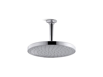 KOHLER K-76465-G-CP Awaken 10" single-function rainhead, 1.75 gpm - Polished Chrome